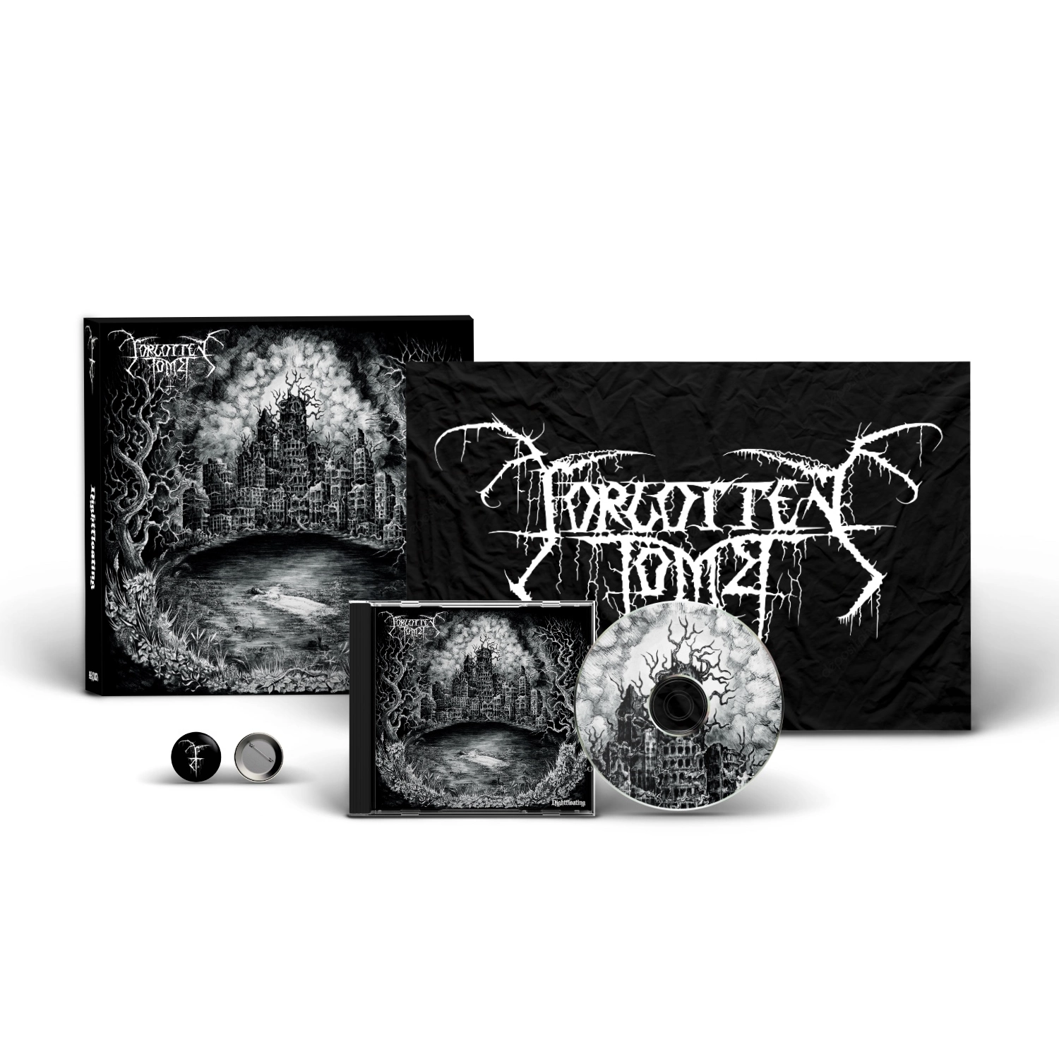 FORGOTTEN TOMB - Nightfloating [CD BOX]